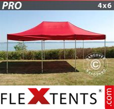 Folding tent PRO 4x6 m Red