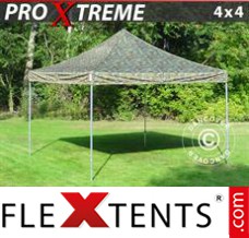 Folding tent Xtreme 4x4 m Camouflage/Military
