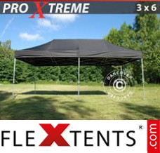 Folding tent Xtreme 3x6 m Black